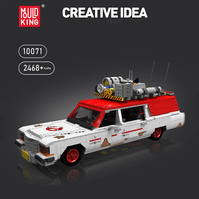 Creative Expert Car Model Moc Ghost Hunter Bus Ghostbusters Modello 2468Pcs Building Blocks Giocattoli In Mattoni Per Bambini Regalo Per Bambini