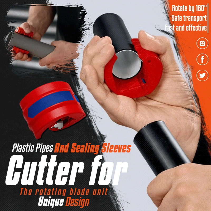 Portable Pipe Cutter Plastic 20-50mm Pipe Cutter Cable Cutting Tool