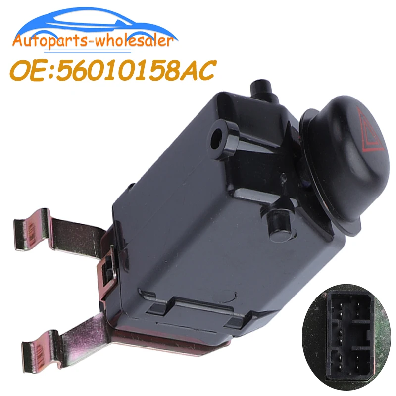 Warning Hazard Emergency Light Switch Button 56010158AC