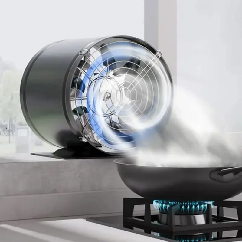 

Pousbo® Super Suction Multifunctional Powerful Silent Exhaust Fan4''6''7''Ventilation Extractor for Kitchen Bath Garage Vent Fan