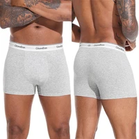 5 pièces Pack coton Boxer hommes sous-vêtements mâle marque culottes et caleçons pour Homme luxe ensemble Shorts boîte glisse marque slips 3