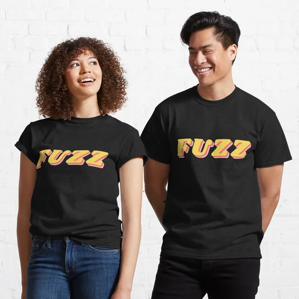 

Футболка FUZZ классическая с рисунком аниме для мужчин и женщин, рубашка с коротким рукавом, топ унисекс, Y2K, лето