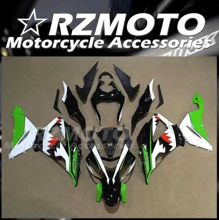 

Новый комплект обтекателей из АБС-пластика подходит для KAWASAKI ZX-6R 13 14 15 16 17 ZX6R 636 2013 2014 2015 2016 2017 2018 Кузов Набор на заказ акула