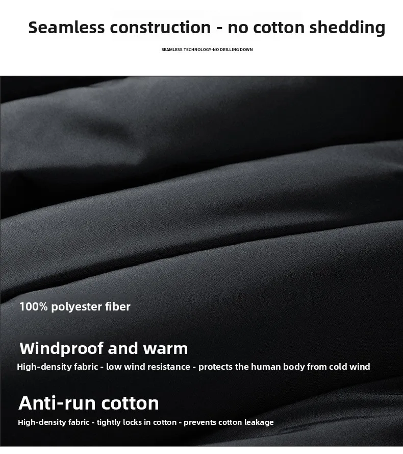 Large Size Winter Vest Color Options