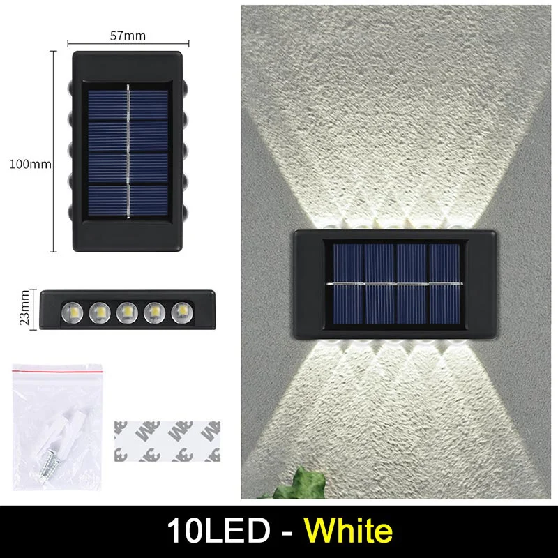 10 leds white