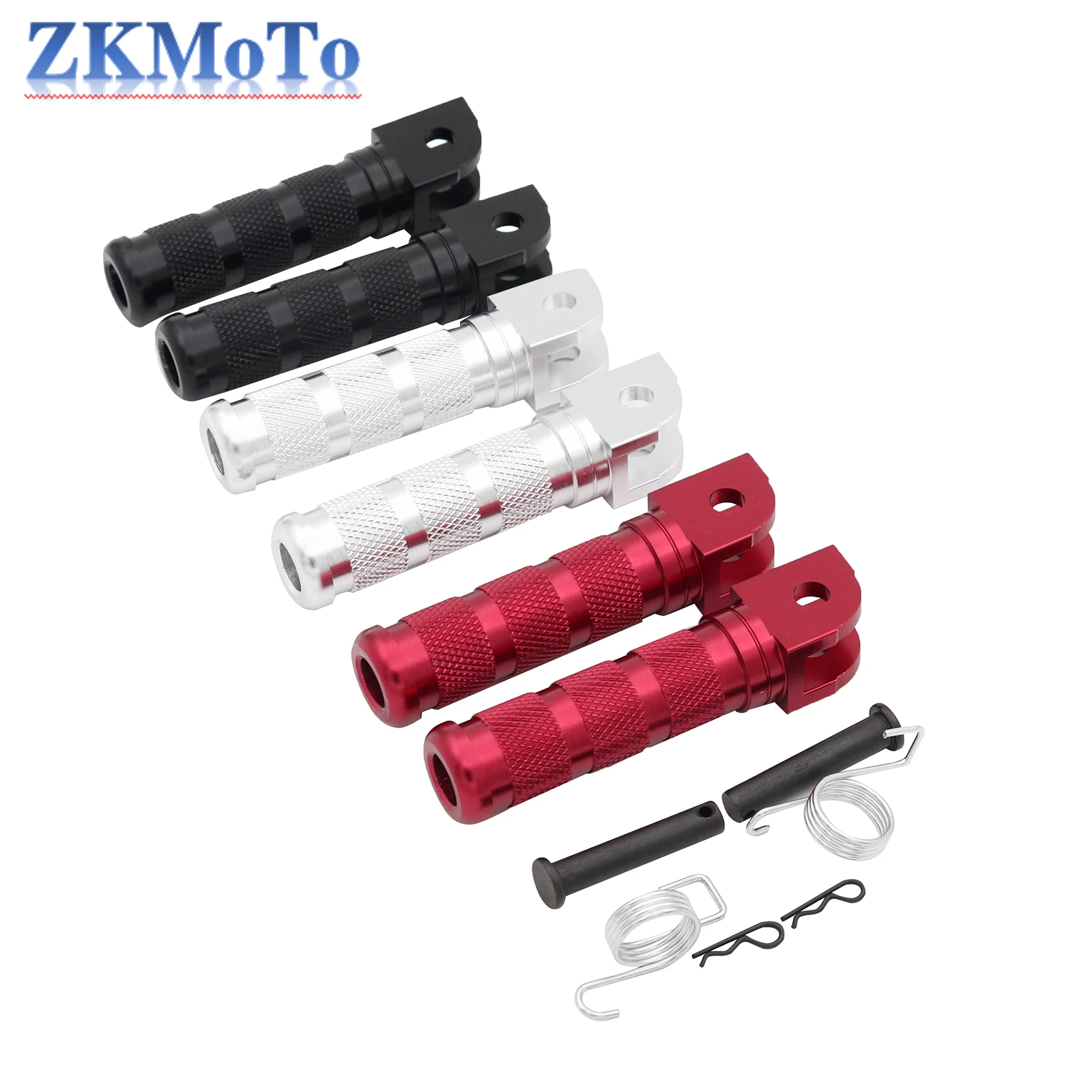 Motorcycle Pedal Foot Pegs FootRest Footpegs For Kawasaki Yamaha Suzuki Honda CB50 CB125R CB250R CB300R CB600F CB900F CB1100RS motorcycle footrests,motorcycle foot pedals