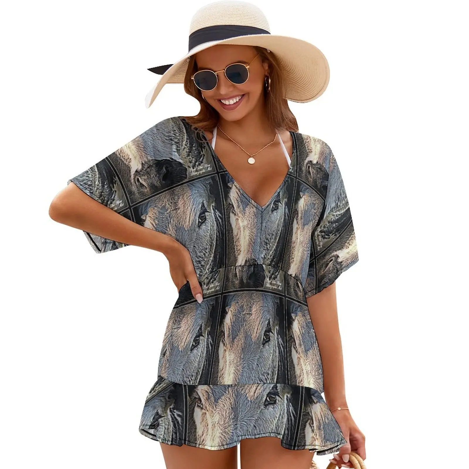 

HOW NOW SPECKLED PARK COW Cover Ups Women's summer dress Bridesmaid dress woman summer women's dress 2024