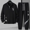 Autumn Tracksuits Plus Size 12XL Men's Sets Fashion Casual Chinese Traditional Style Sweatshirt Pants Suits Male Sets Big Size 1