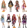 Original Ever After High Doll Action Figure Collection Toys Raven Queen、Dragon Games、Kitty Cheshire、Darling Charming、Cerise Hood 1