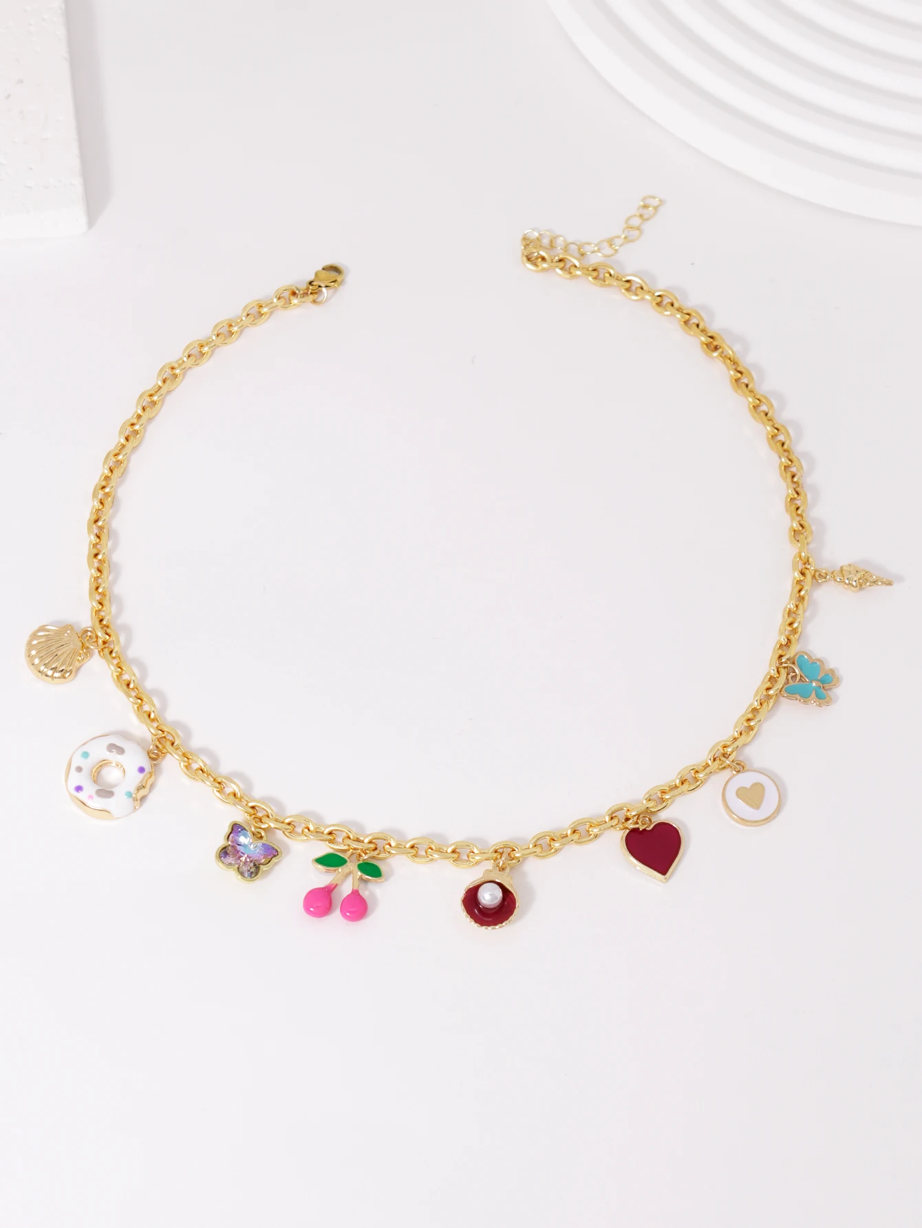 Colorful Enamel Jewelry for Women, Sweet Gift