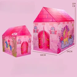 Kids' Adventure Playhouse Tent - Indoor & Outdoor Fun Toddler Gift (Princess)