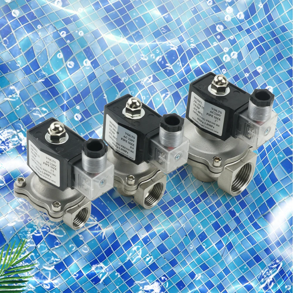 Elettrovalvola Acciaio Inox Elettrovalvola 1/2" NPT In Acciaio - Foto 7