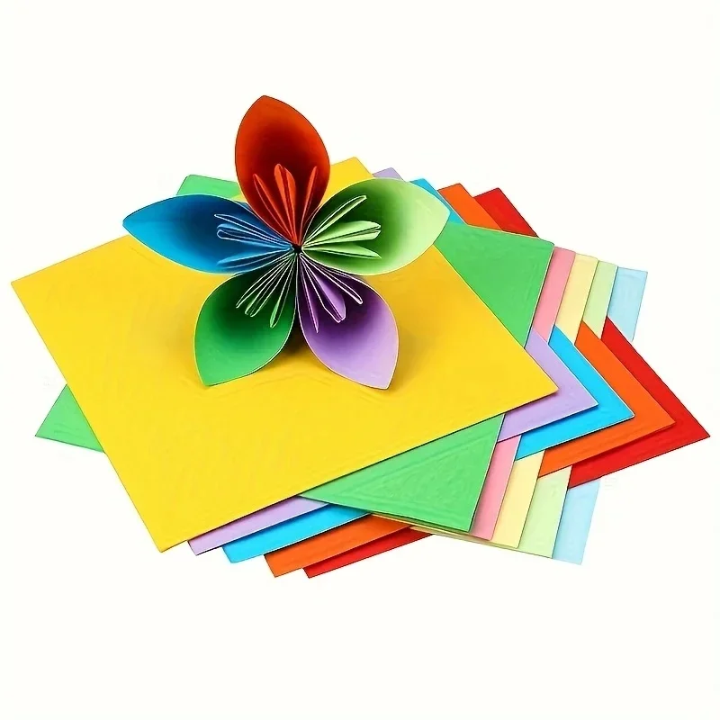 Vibrant Origami Paper Set 4
