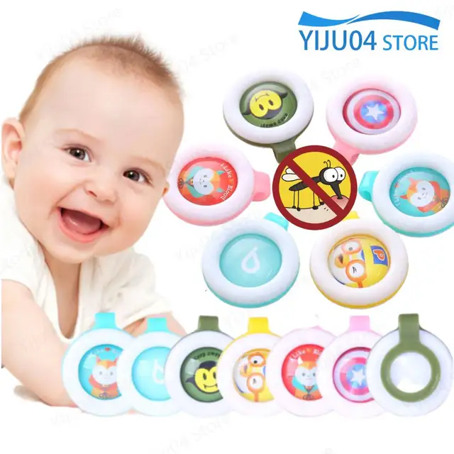 Nyári Szúnyogtaszító Gomb Szilikon Kültéri Szériaellenes Karkötő Gyerek Baby Gyerekek Terhes Nők Kártevőirtó Termékek