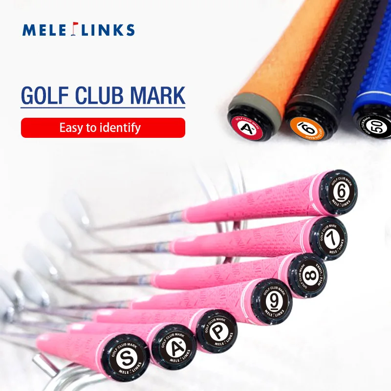 20Pcs Golf Club Mark ABS Material Suitable for All Club Grips Not Easy to Fall Off Easy to Identify golf ball mark