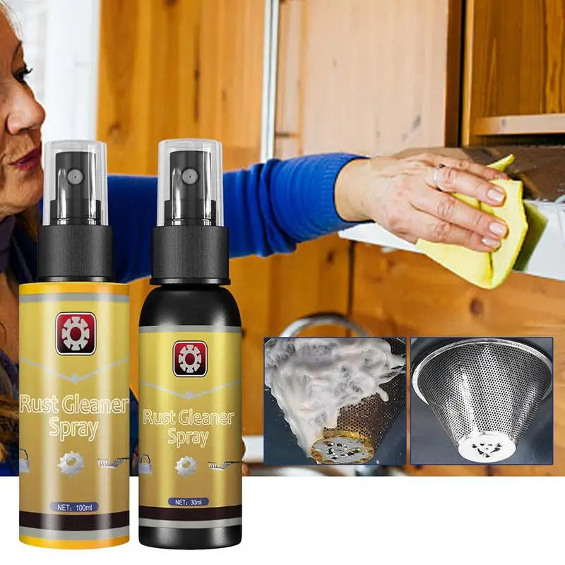 

Rust Removal Spray Derusting Spray Metal Cleaner Multipurpose Rust Instant Remover Spray Safe Deep Cleaning For Appliances