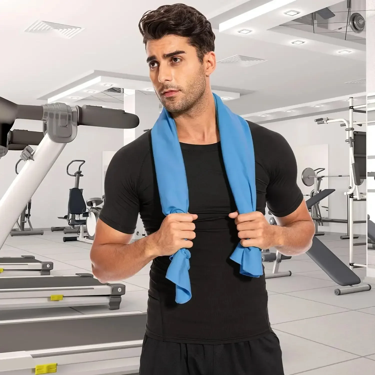 Ultra-Absorbent Microfiber Towel for Sports Outdoor Activities Quick-Drying Compact microfiber towel