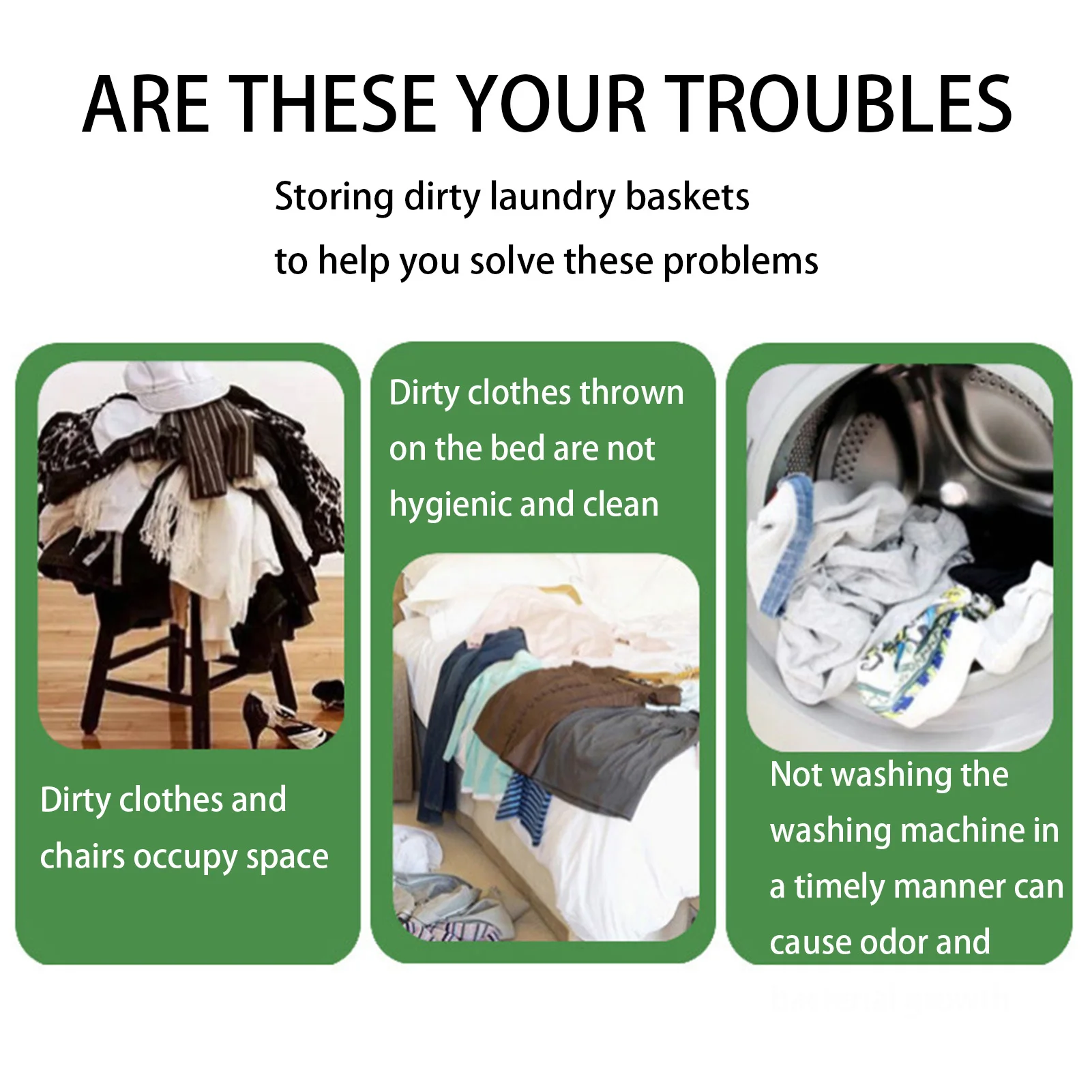 Foldable Laundry Basket Bathroom Dirty Clothes Storage Basket Large Capacity Storage Baskets For Clothes Pants Blankets Quilts