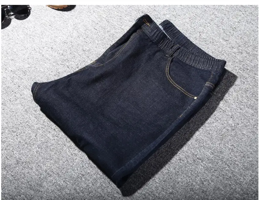 Large size men jeans 200KG plus size 10XL 11XL 12XL 13XL autumn and winter pants large stretch straight 50 54 56 58 black jeans 5