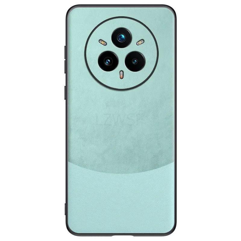 Elegant Leather ShockProof Back Cover Case - Soft, Durable, and Stylish Design