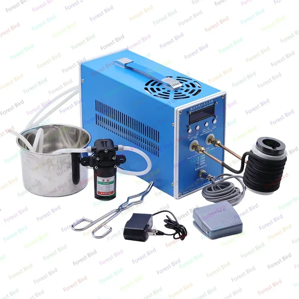 Heating Machine 110V/220V Metal Smelting Furnace High Frequency Welding Metal Quenching Equipment 6KW Induction Heater Induction