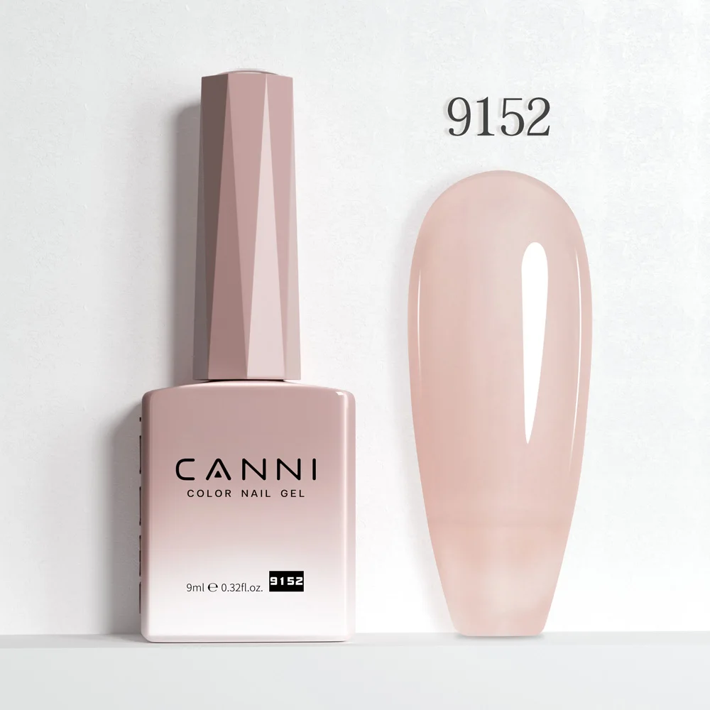 CANNI HEMA Free Black Glitter Diamond Sparkle Gel Polish - Long-Lasting Glossy Finish
