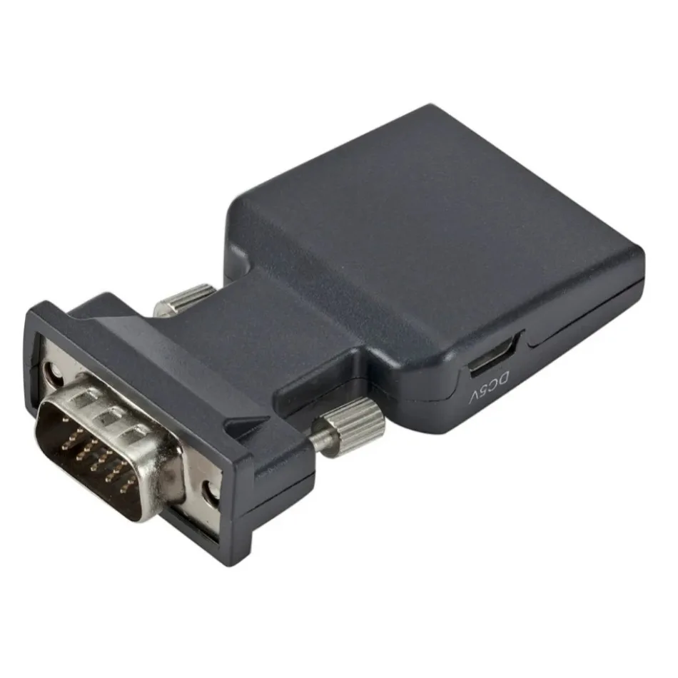Vga to hdmi converter 1080P VGA to HDMI-compatible Video Converter With 3.5Mm Audio Cable Male To Female Adapter For PC Laptop To Monitor