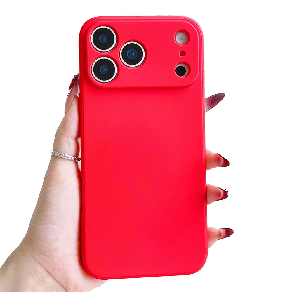 Ultrathin Non-Slip Green Phone Case with Camera Protector Lens