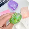 Fashion New Colorful Simulated Tofu Squeeze Toy TPR Ice Cube Maltose Squeeze Block Slow Rebound Kid Gift Decompression Toy 3