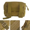 Molle Admin Pouch Compact EDC Utility Gadget Gear Pocket Waterproof Carry Accessory EDC Belt Hanging Waist Bag 3