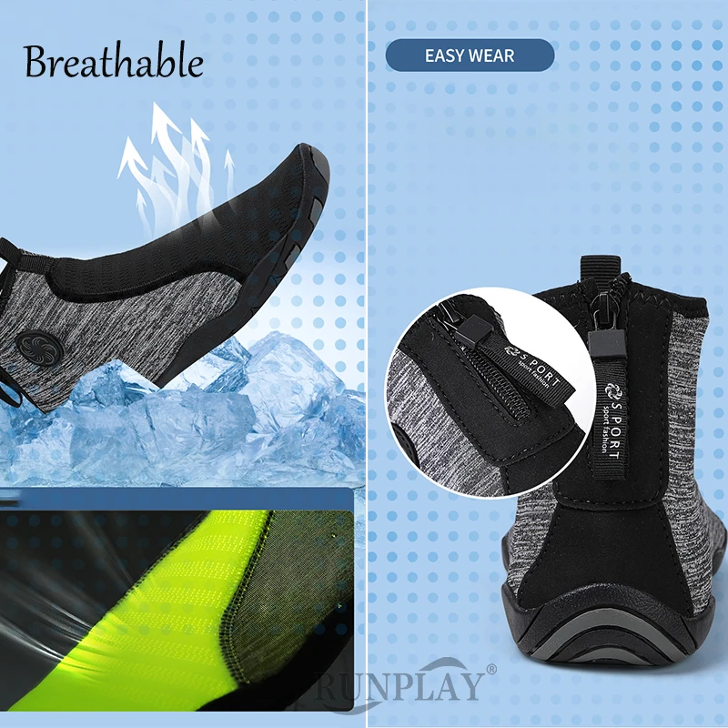 Men Aqua Shoes Women Swimming Water Shoes Diving Socks Barefoot Upstream Beach Wading Sports Sneakers Fitness Yoga Surfing water shoes,diving socks,aqua shoes,diving shoes,barefoot shoes