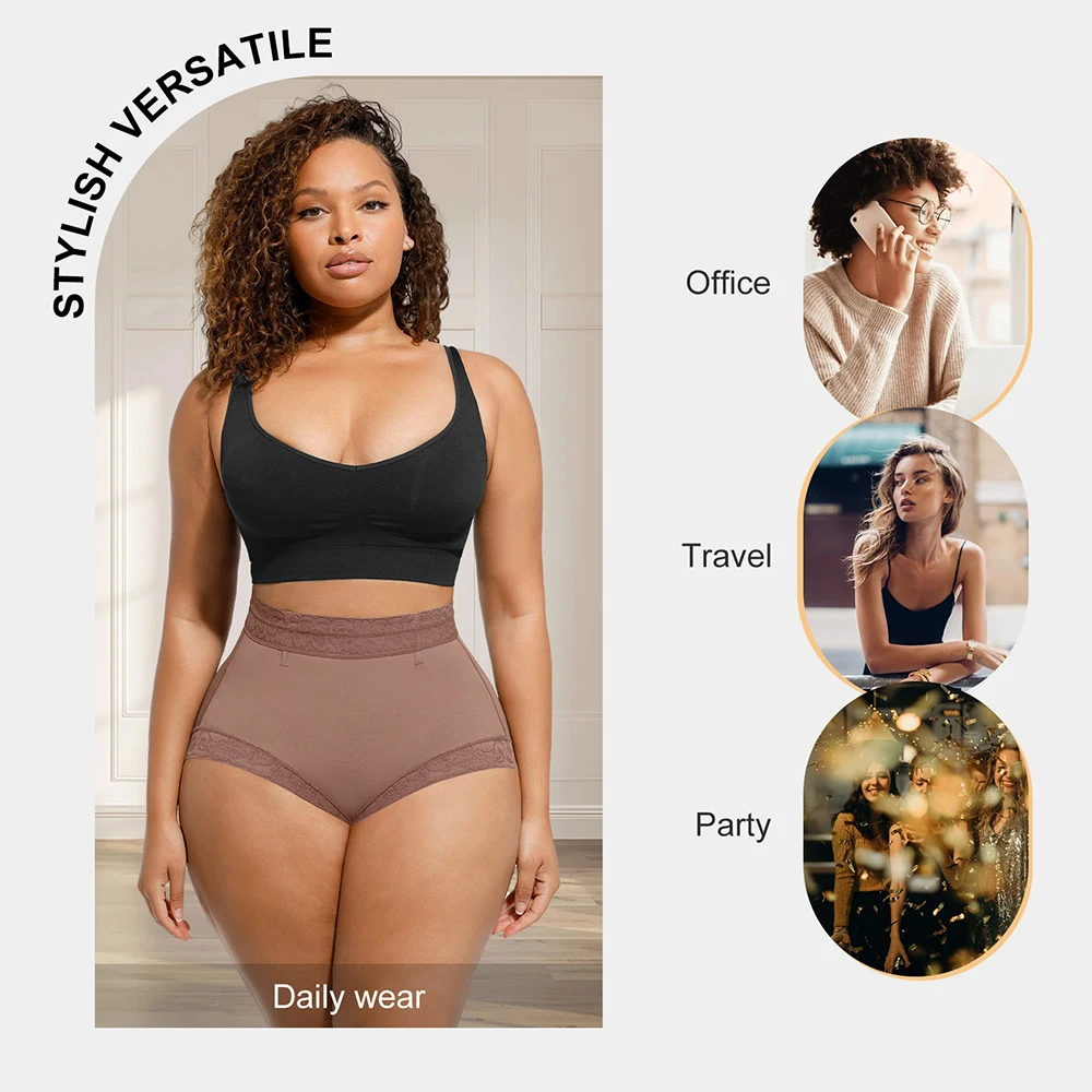 Mutandine Solleva Glutei In Pizzo - Shapewear Imbottito Per Donne, Effetto Push-Up - Foto 5