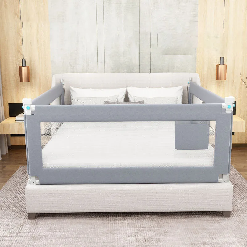 150cm Baby Bed Rails Crib Fence Baby Anti-fall Guardrail Bedside Universal Soft Bag Bed Baffle Children's Guardrail (59inch)