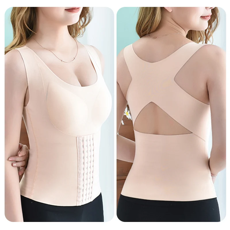 3-in-1 Waist Buttoned Bra Shapewear,Waist Buttoned Bra Shapewear, Seamless  Shapewear for Women Tummy Control (2PCS-A,M) at  Women's Clothing  store