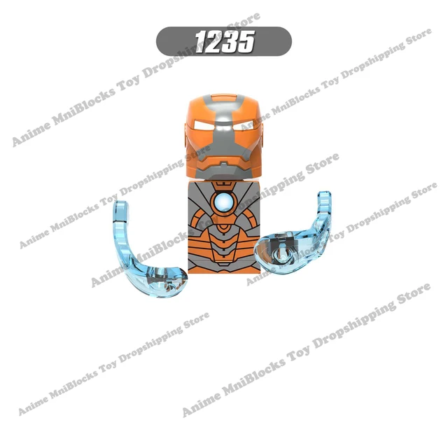 XH heroes bricks X1345 X1335 Disney anime mini action toy figures building blocks Assembly Toys bricks kids collection gifts 8