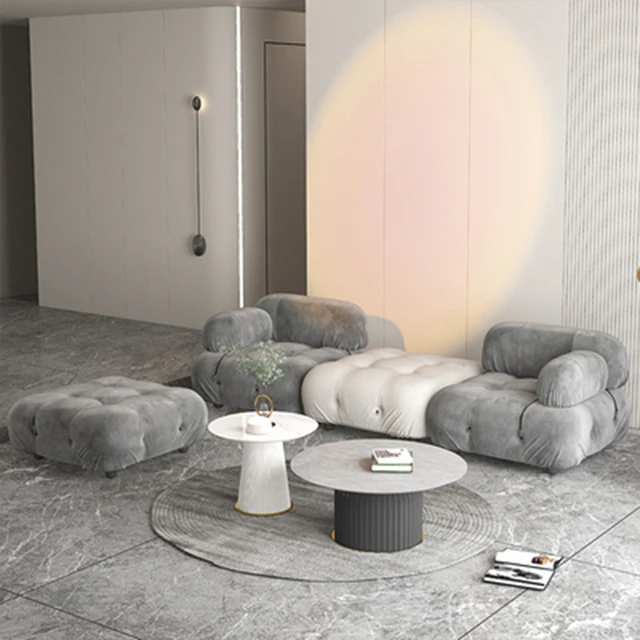 Canapé bouffant de luxe, canapé blanc, confortable, mobilier d'intérieur  d'appartement, salon japonais - AliExpress
