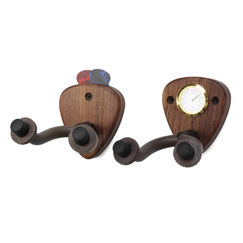 

Настенное крепление для гитары, вешалка для гитары с мини-гигрометром, держатель дисплея