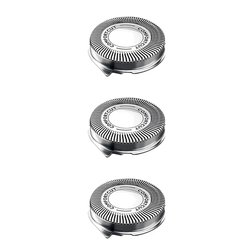 SH30 Replacement Heads for Philips Norelco Series 3000, 2000, 1000 Shavers and S738 Click and Style, ComfortCut Shaving Heads