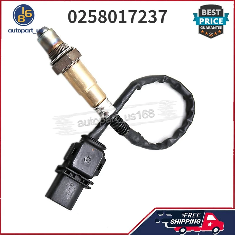 

1Pcs Oxygen Sensor Lambda Sensor O2 Sensor 0258017237 0 258 017 237 For FORD CITROEN PEUGEOT VOLVO LAND ROVER