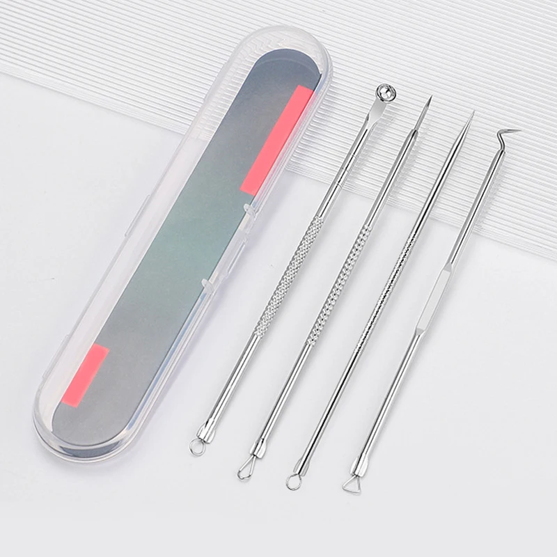 Stainless Steel Acne Removal Tool Set for Blackheads and Pimples