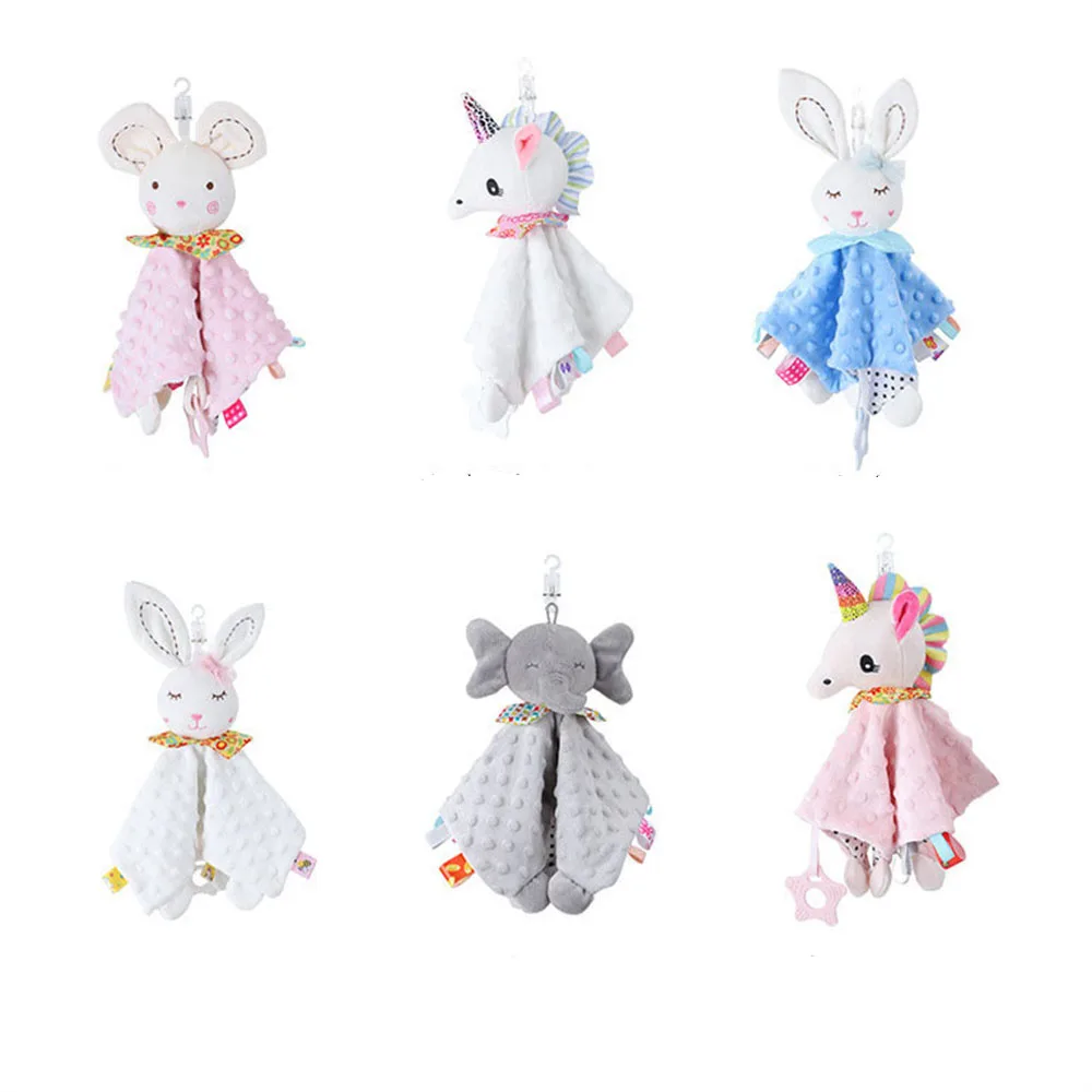Elephant Loveys for Babies Soft Security Blanket Baby Snuggle Toy