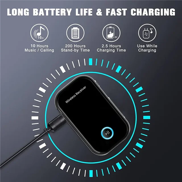 차량 오디오 시스템을 블루투스 5.0 AUX 어댑터로 현대화