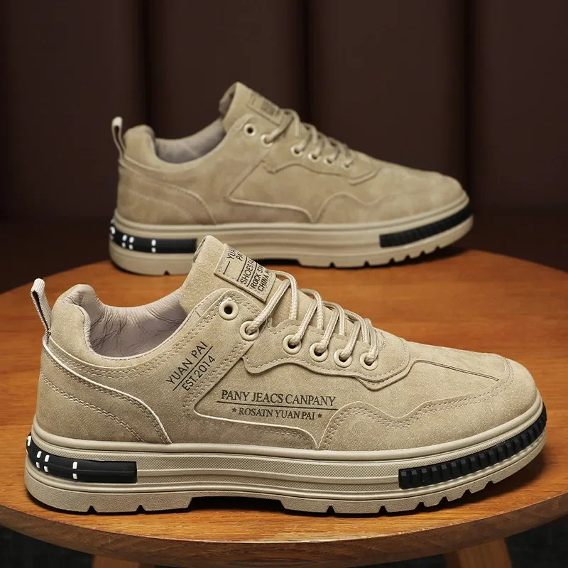 

Autumn Men's Shoes New Breathable Construction Site Work and Labor Protection Shoes Men's Fashion Versatile Anti slip Sports
