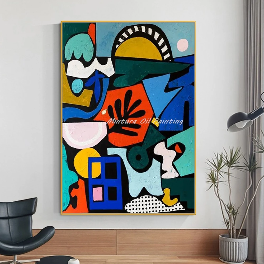 Large Abstract Acrylic Painting 5