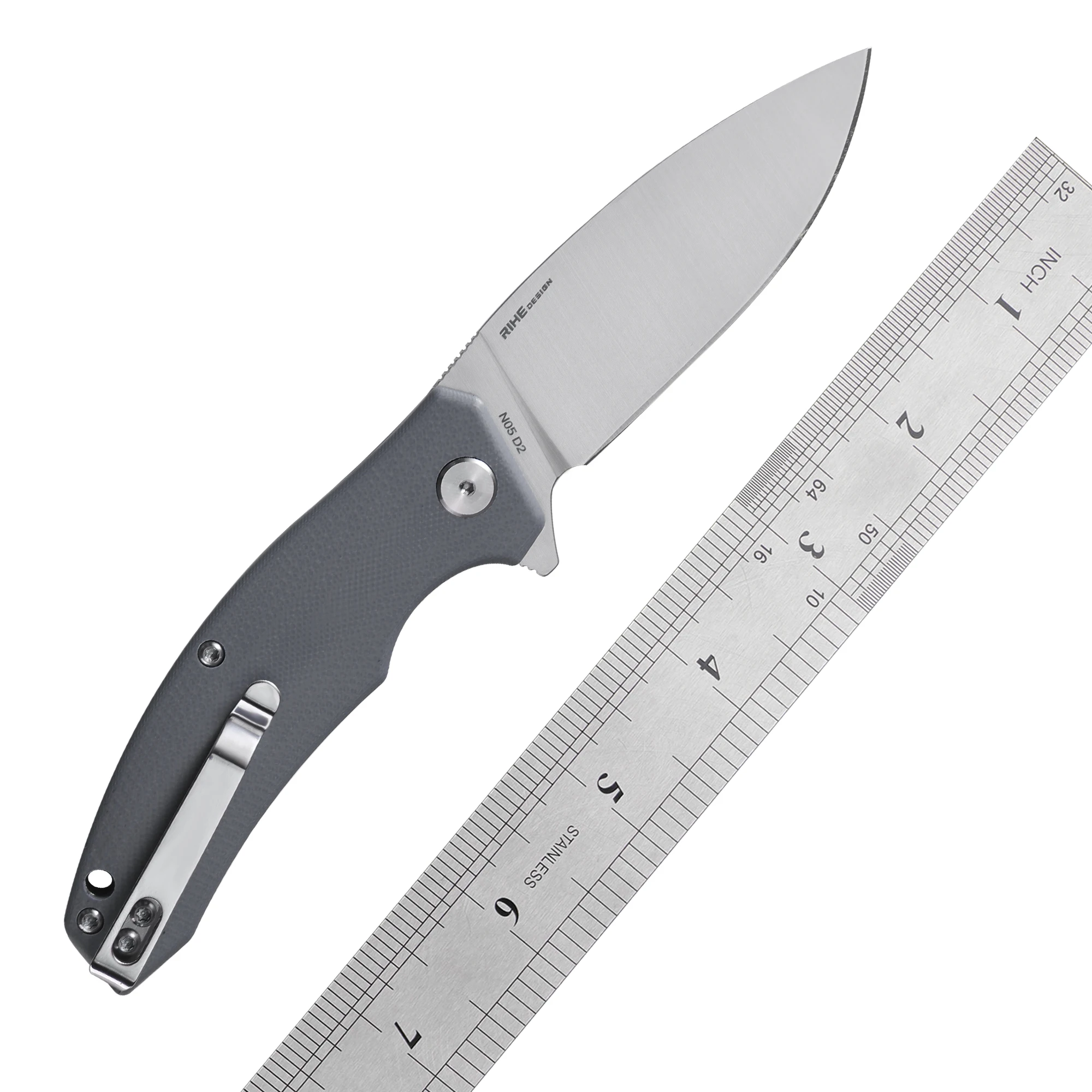 Nightwolf NWN05 Folding Knife for Men Cold Tactical Hunting Survival Camping Self Defense Pocket Tool EDC D2 Steel Blade G10 2