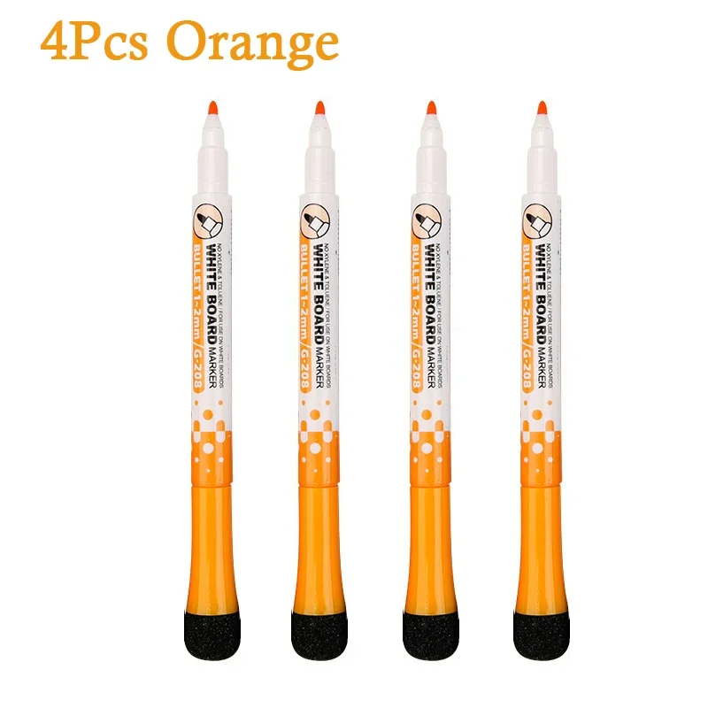 4Pcs Orange