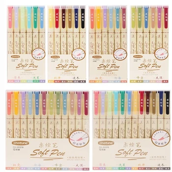 24 Color Brush Art Markers 1
