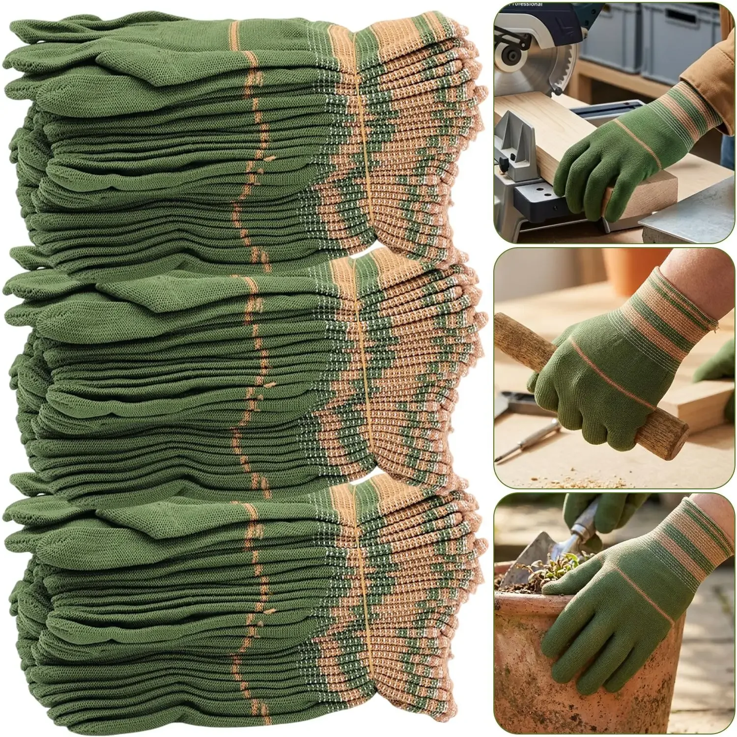 Breathable Anti-Slip High Elasticity Gardening Gloves