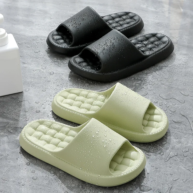 

Slippers Bathroom Shoes EVA Anti slip Wearable Lightweight Home Slippers Men Shoes Women Shoes Personalized deodorization