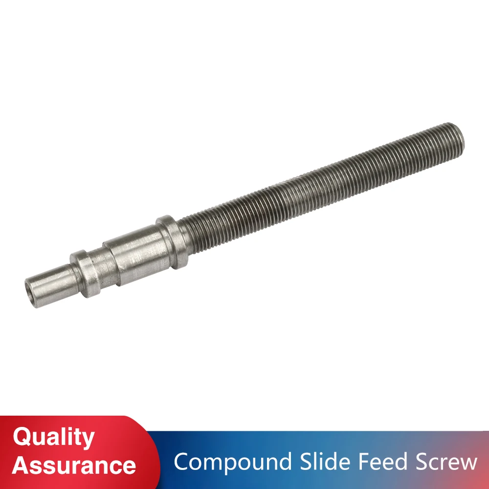 Compound Slide Feed Screw SC2-080&C3&C2-114 Metric Mini Lathe Accessories 2pcs gasless nozzle tips fit century fc90 flux cored wire feed welder k3493 1 mig accessories mig welding torch parts